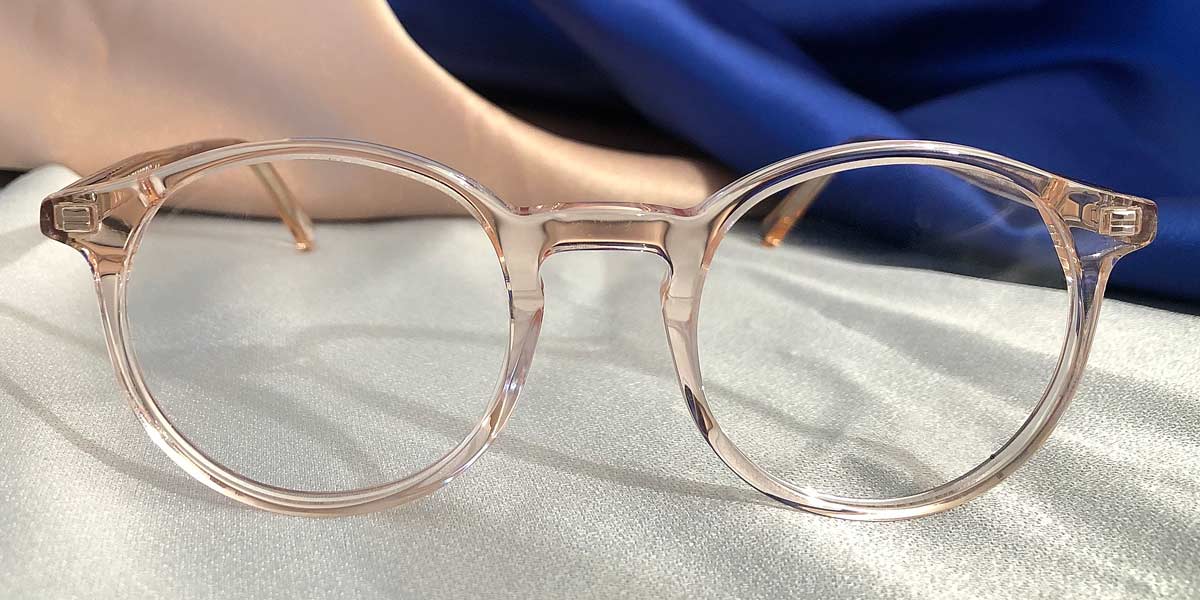 Liberty Deluxe Classic Clear Italian Zyl Acetate Frames