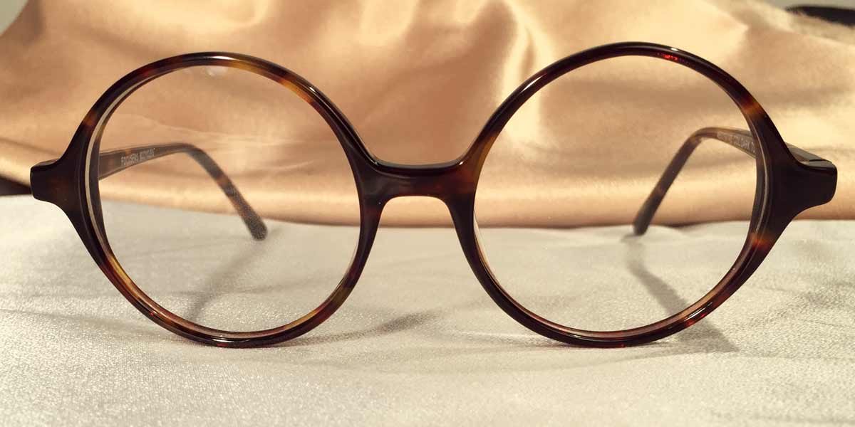 Bicycles Vintage Round Tortoise Shell Eyeglass Frames – Focusers