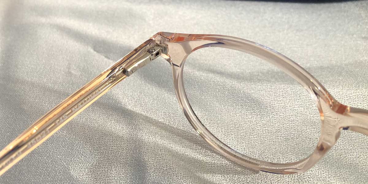 Liberty Deluxe Classic Clear Italian Zyl Acetate Frames Focusers