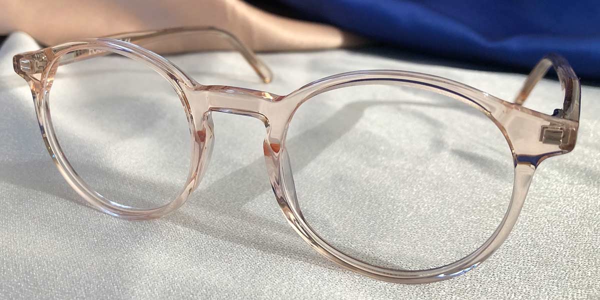 Liberty Deluxe Classic Clear Italian Zyl Acetate Frames