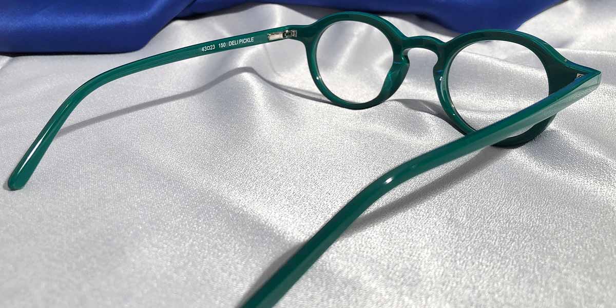 Zyle Frame NYC Deli Eyewear – Premium Italian Zyl Frames in Pickle & Beet Color ...