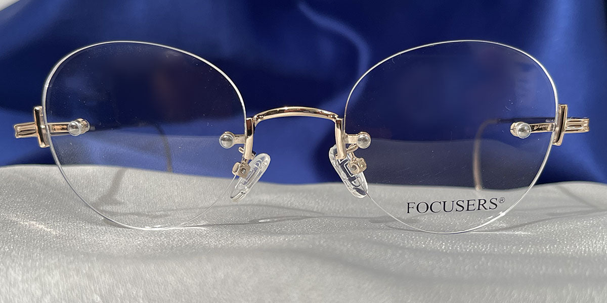Tuxedo Cables Rimless Glasses