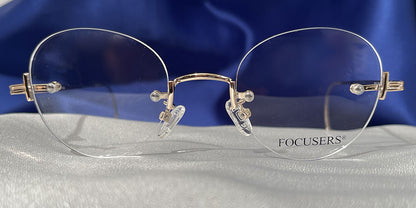 Tuxedo Cables Rimless Glasses