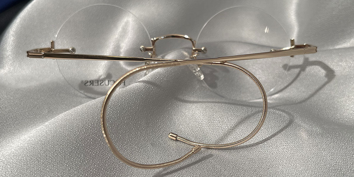 Tuxedo Cables Rimless Glasses