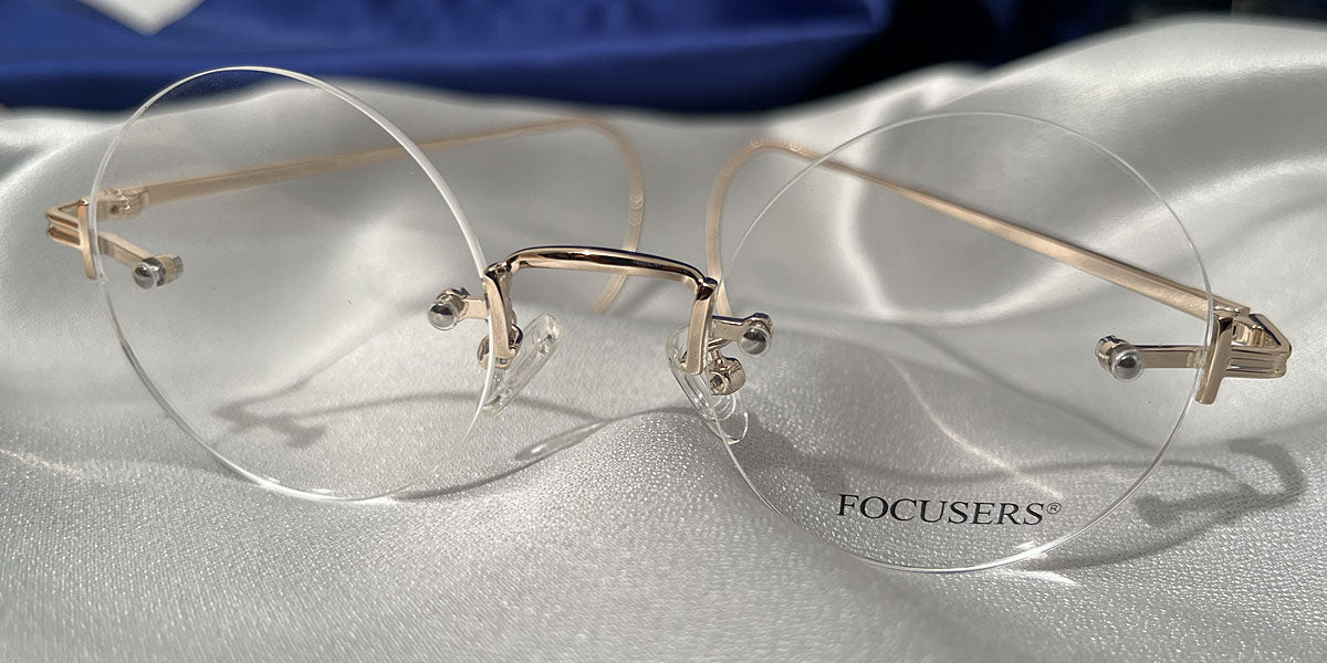 Tuxedo Cables Rimless Glasses
