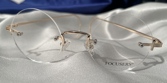 Tuxedo Cables Rimless Glasses
