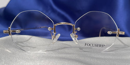Tuxedo Cables Rimless Glasses