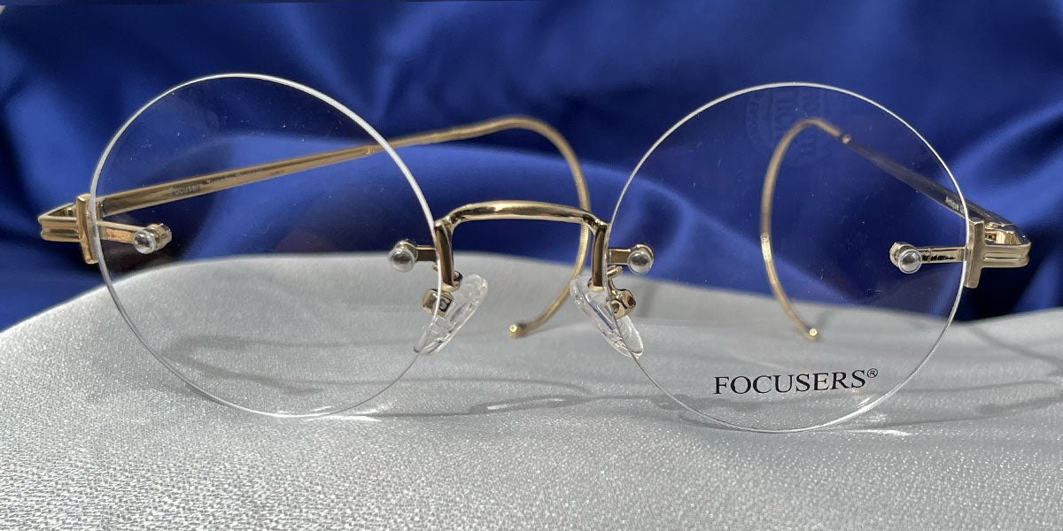 Tuxedo Cables Rimless Glasses