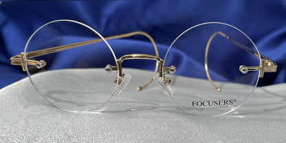 Tuxedo Cables Rimless Glasses