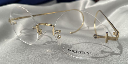 Tuxedo Cables Rimless Glasses