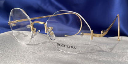 Tuxedo Cables Rimless Glasses