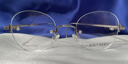 Tuxedo Cables Rimless Glasses