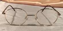 Load image into Gallery viewer, Front View of Admirals Gold Metal Eye Glasses
