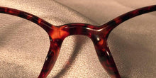 Load image into Gallery viewer, Detail view of Bacchus cat-eye eyeglasses
