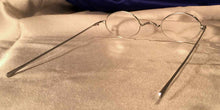 Load image into Gallery viewer, Back view of Battlefield McCallisters metal oval eyeglasses

