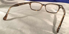 Load image into Gallery viewer, Back view of Candescents tortoise shell eyeglasses
