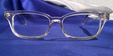 Load image into Gallery viewer, Front view of Candescents clear crystal eyeglasses

