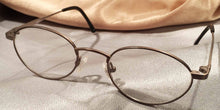 Load image into Gallery viewer, Front view of Erudites gold pewter metal eyeglasses
