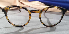 Load image into Gallery viewer, Front view of Peabody-Pierce #8 Demi Black eyeglasses
