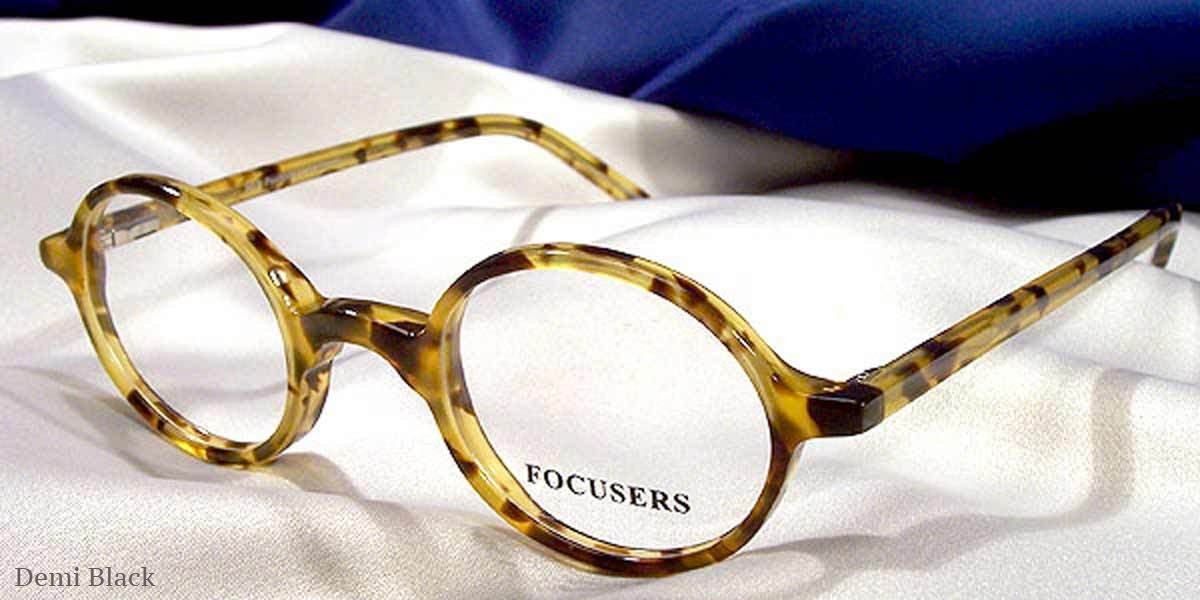 Side view Peabody-Pierce #6 Demi Black tortoiseshell eyeglasses