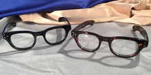 Load image into Gallery viewer, View of Profiles CEO tortoiseshell and black rounded rectangular eyeglasses set
