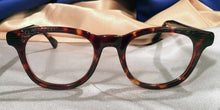 Load image into Gallery viewer, Front view of Straight Grain Briar tortoiseshell eyeglasses
