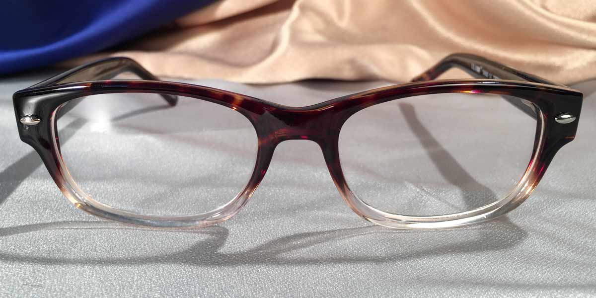 Front view of Tango Army eyeglasses 
