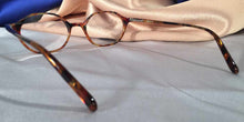 Load image into Gallery viewer, Back view of Trumpets tortoiseshell hexagon eyeglasses
